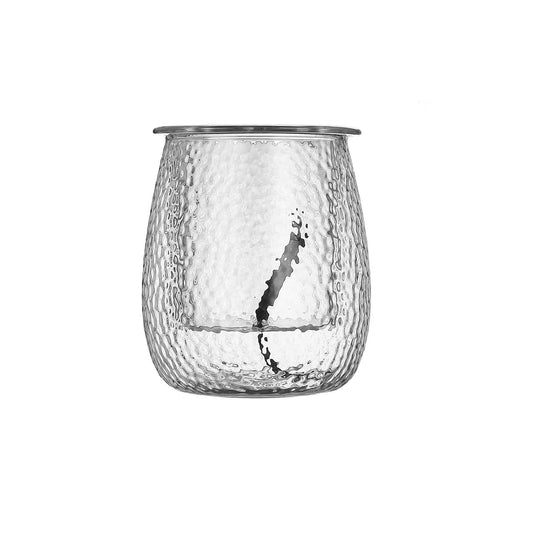 Mini 'Frost' Self-watering Glass Pot