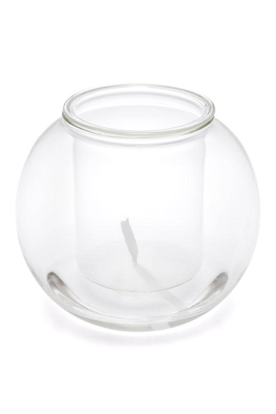 Medium Self-watering Glass Pot