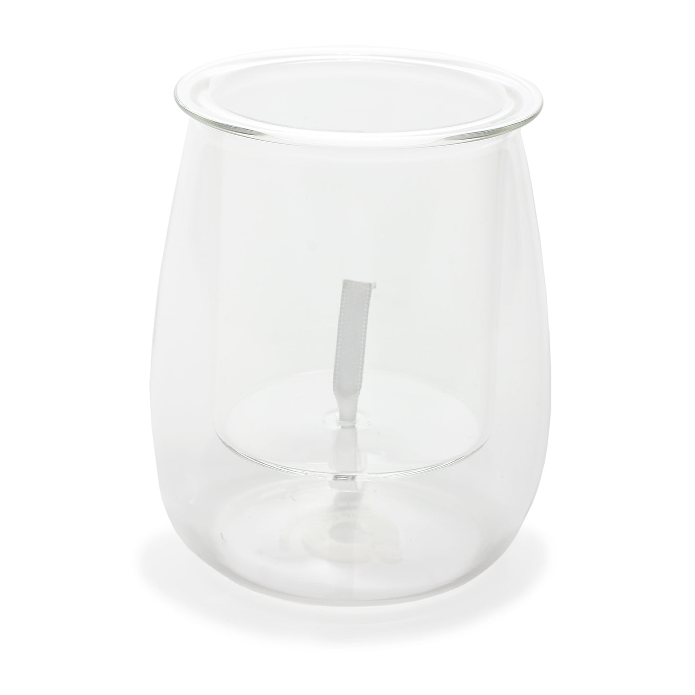 Mini Self-watering Glass Pot (Clear)