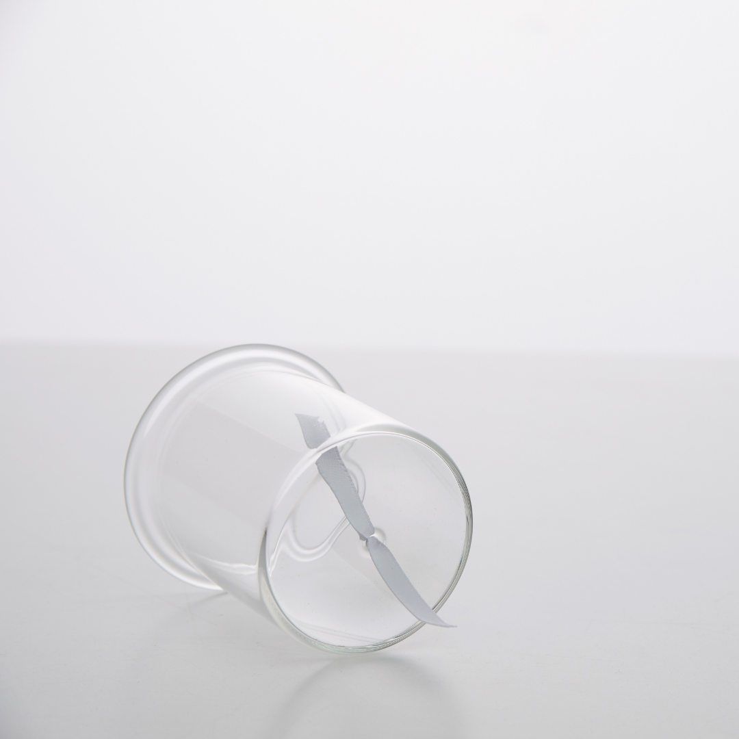 Mini 'Frost' Self-watering Glass Pot
