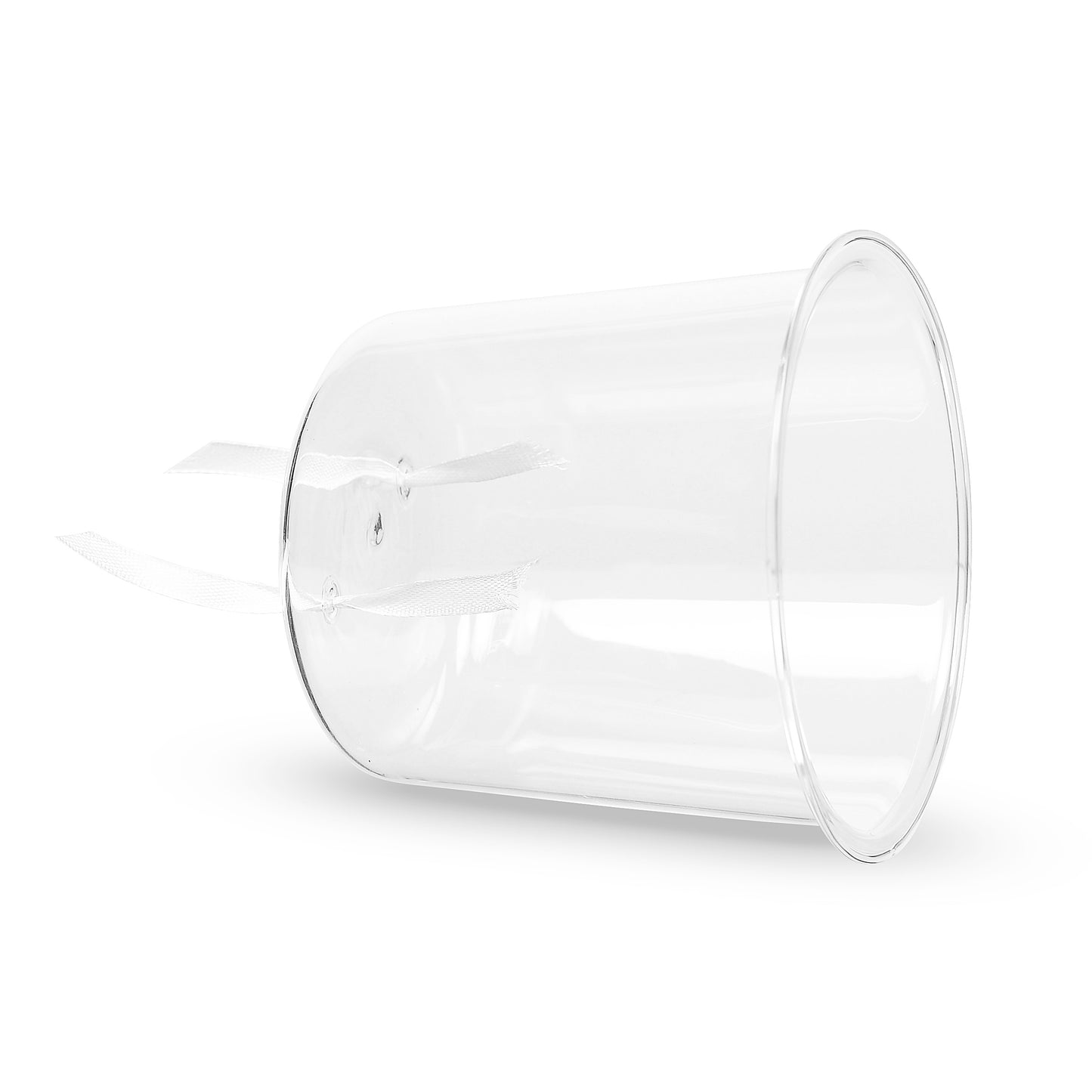 Large Self-watering Glass Pot