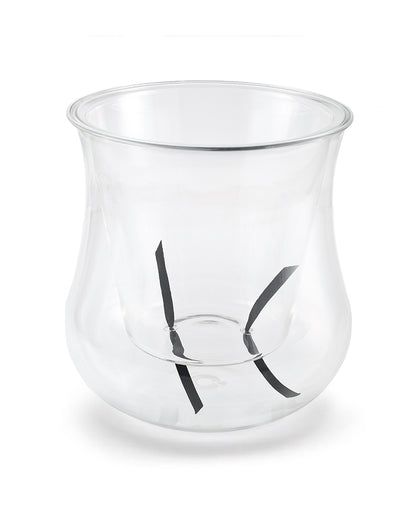 X-Large Self-watering Glass Pot