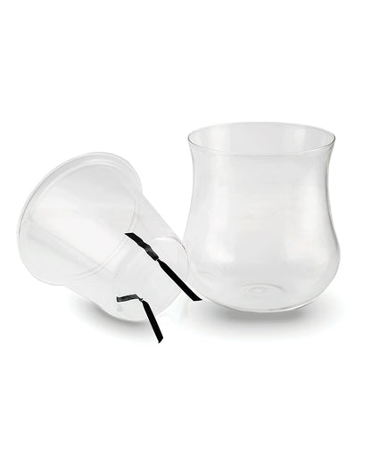 X-Large Self-watering Glass Pot